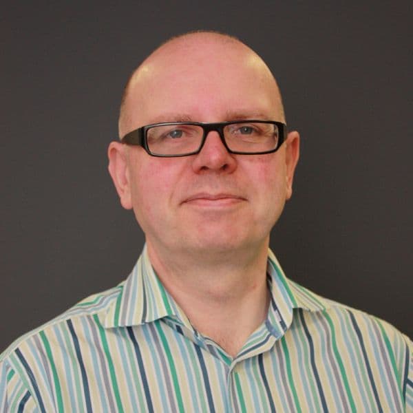 Headshot of Dr Nick Crabb, chief scientific officer