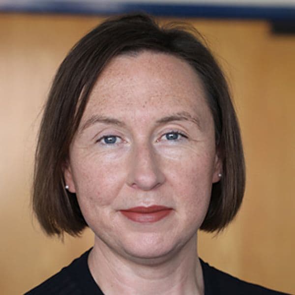 Headshot of Dr Clare Morgan, director impact and partnerships